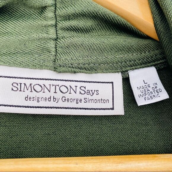 Simonton Says green pop over top with cowl detail size large - Picture 5 of 6